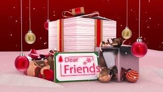 After Effects Template Free Download - Christmas greetings