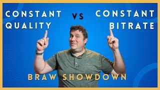 Constant Bitrate vs. Constant Quality  BRAW Showdown BMPCC6k Pro