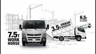 FUSO Canter 3.5t 4x4 7.5t 8.5t and Hybrid Trucks