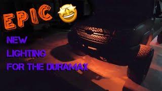 DURAMAX GETS EPIC NEW ROCK AND ACCESSORY LIGHTING