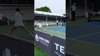 Parris Todd v Dominique Schaefer at APP Newport Beach Open 2023 #shorts #pickleball