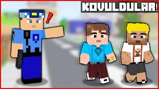 KEREM KOMİSER EFEKAN VE ALPERENİ ŞEHİRDEN KOVDU  - Minecraft ZENGİN FAKİR HAYATI