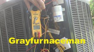 How to check amp draw of the AC compressor