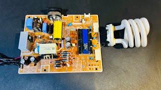 How to make a fluorescent light from a monitor inverter board