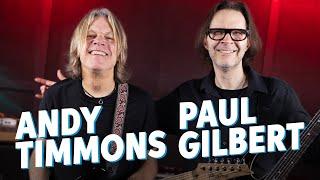 Riffin’ with Paul Gilbert & Andy Timmons Choppin’ Riffs Trading Tales & Gear Galore