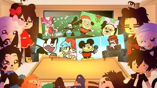 Mickey Mouse and friends react to Oswald Mod+Mokey Mod and more *New Character*  PART 4