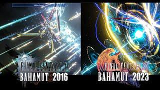 FINAL FANTASY 16 vs FINAL FANTASY 15 SUMMONSEIKONS COMPARISON 2016 vs 2023