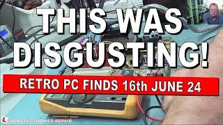 OMG I Found Something Totally Disgusting At The Flea Market  Car Boot Retro PC Finds 15th June