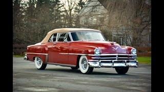 53 Chrysler New Yorker chased by 52 Nash