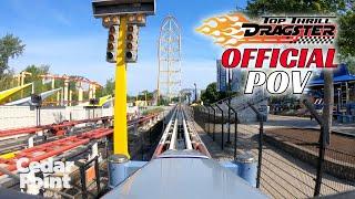 Top Thrill Dragster Official POV - Cedar Point Sandusky Ohio