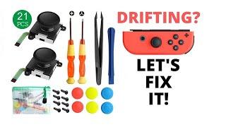 How to Fix Right Joycon Drift Step by Step with a $11 Amazon Analog Joystick Kit tools included
