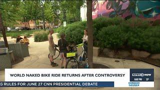 World Naked Bike Ride returns after controversy