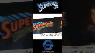 Superman IV 1987 - TV spot from November 1999 Channel 5.