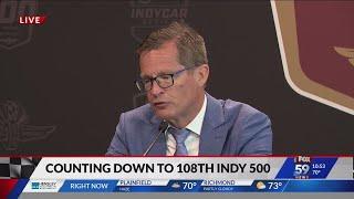 Indianapolis Motor Speedway President Doug Boles provides update Indy 500 weather