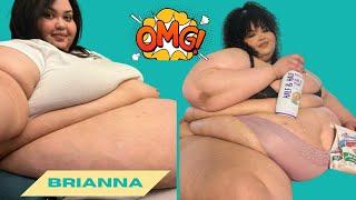 SSBBW Briannas Big Belly 600 Pounds  Feedee Weight Gain Journey