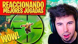 Las MEJORES JUGADAS de Fortnite Battle Royale  Reaccionando