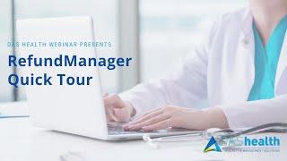 RefundManager Quick Tour