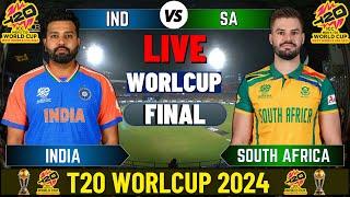 India vs South Africa live T20 World Cup Final  IND vs SA Live Match Today