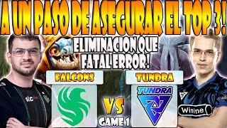 FALCONS VS TUNDRA BO3GAME 1ELIMINACION-ATF MALR1NE VS TOPSON PURE- RIYADH MASTERS 2024 - DOTA 2