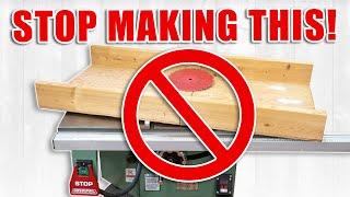 STOP Making Out-Dated Table Saw Sleds Do This Instead