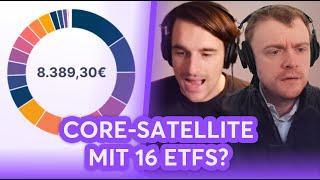 8.000€ Core-Satellite Portfolio mit Sektorwetten Mit Prof. Goldgraf  Finanzfluss Stream Highlights