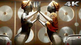 All Ballerina Twins  Robot Twins Scenes - Atomic Heart 4K 60FPS 2023