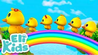 Five Little Ducks  Eli Kids Song & Nursery Rhymes Compilations