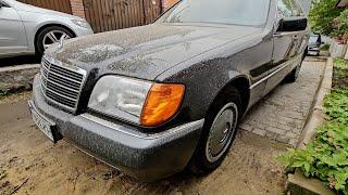 Нашли НОВЫЙ Mercedes W140 Кабан с пробегом 12 тысяч км Супер Капсула Времени 1992 года