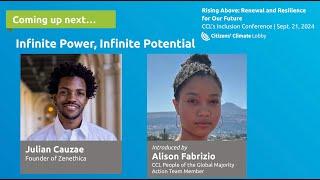 #CCL2024 Inclusion Conference Infinite Power Infinite Potential