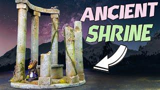 RUINED Shrine or Temple Terrain Build Tabletop Terrain for Dungeons & Dragons and Frostgrave