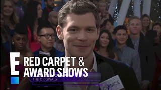 Joseph Morgan Wins on the Red Carpet  E Peoples Choice Awards