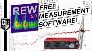 FREE Acoustical Measurement Software Room EQ Wizard REW