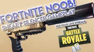 New Game Mode Sneaky Silencer - Fortnite Noob