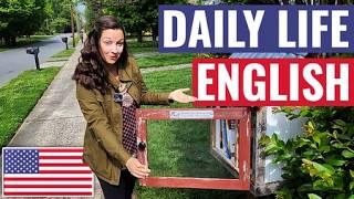 Daily Life English Around Town Advanced Vocabulary Lesson