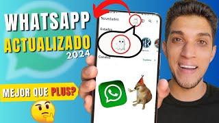 Nuevo WhatsApp 2024  ¡Últimas Novedades y Funciones ¿Mejor que WhatsApp Plus