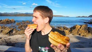 AMERICAN tries NEW ZEALAND PIES