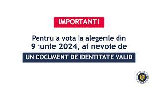 Informații privind exercitarea dreptului la vot la alegerile din 9 iunie 2024