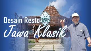 Desain Resto Jawa Klasik