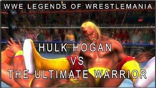 Hulk Hogan vs The Ultimate Warrior - WWE Legends of WrestleMania - 1080p 60FPS