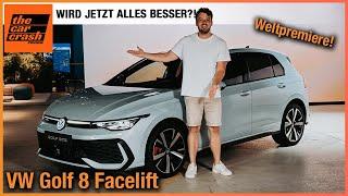 VW Golf 8 Facelift 2024 Wird jetzt alles besser? Weltpremiere  Test  Review  GTE  Variant