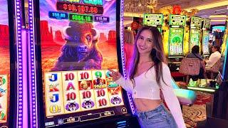 Best NEW BUFFALO SLOT OF ALL TIME?? NEW Buffalo Dash For Cash Slot
