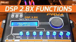 Learn how to use the PRV Audio DSP 2.8X Digital Signal Processor