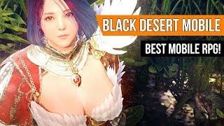 Black Desert Mobile Global Launch English Character Creation and Gameplay