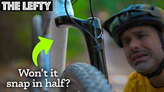 Why The One-Legged Lefty Bicycle Fork is So Strong