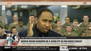 FIRST TAKE  Stephen A. Smith Would Deion Sanders be a good fit as FSU head coach?