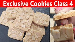 Exclusive Cookies Class 4 Almond Cookies   Manisha Bharani Kitchen