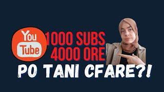 Si te Aplikojme per Monetizim ne YouTube pasi Bejme 1000 Subs dhe 4000 Ore Shikime? TUTORIAL