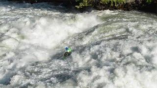 Tumwater Solitude Sam Grafton Kayaks Wenatchee River Class V and V+