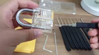 자물쇠잠금장치 락마스터 트레이너 입문 Pick Lock Beginer How to a Pick a Lock