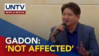 Gadon says ‘not affected’ by disbarment